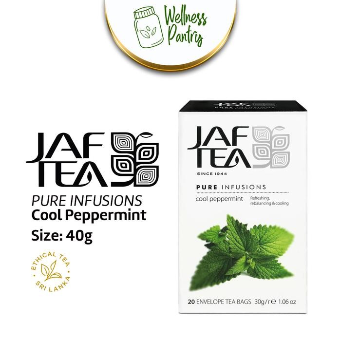 

8SXE Jaf Tea Pure Infusions Cool Peppermint 30G / 20 Tea Bag