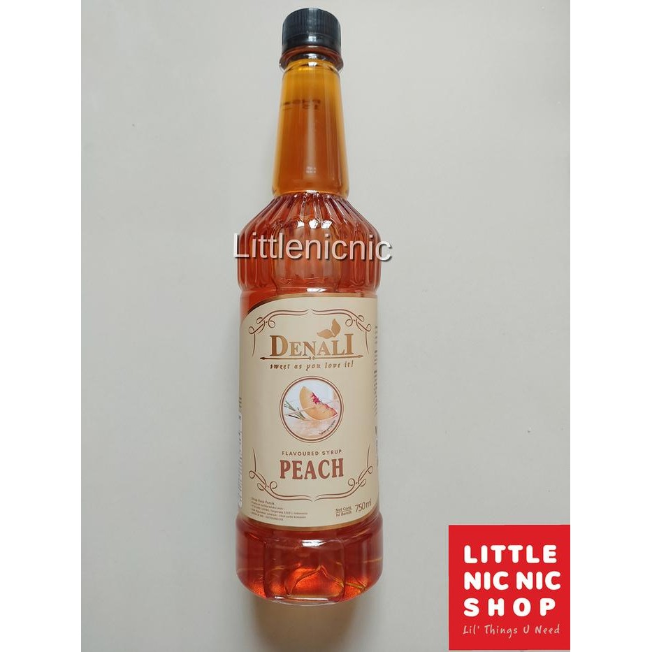 

8SXE Sirup Denali Peach Flavoured Syrup Minuman Cafe