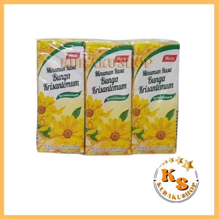 

8SXE Minuman Teh Krisantemum Yeos Chrysanthemum 6X250Ml