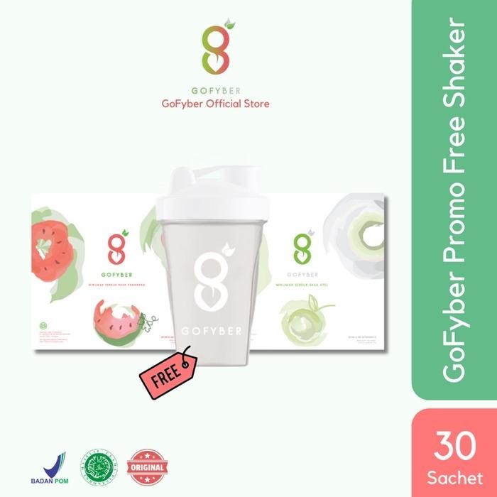 

8SXE Gofyber Drink Rasa Apel Semangka - 2 Box Minuman Serbuk Rasa Apel Semangka