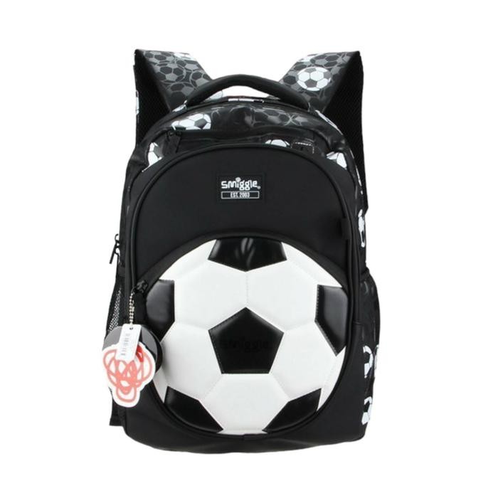 Tas Ransel Smiggle Tas Anak Laki Backpack Sekolah Motif Bola Terbaru Fashion