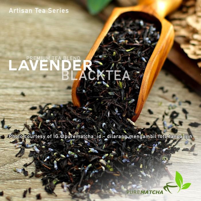 

8SXE Artisan Tea Cafe - Black Tea Lavender Teh Hitam Bunga Lavender 50Gr