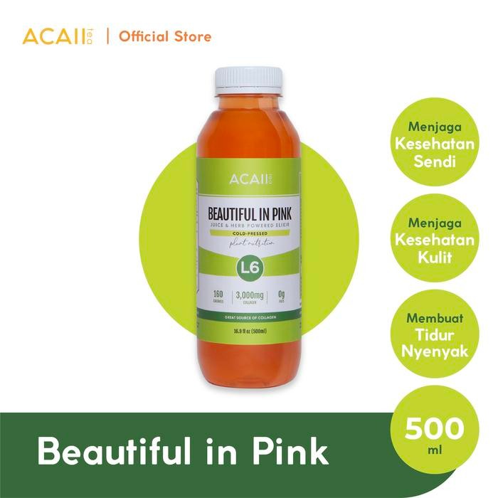 

8SXE Acaii Tea Beautiful In Pink 500Ml