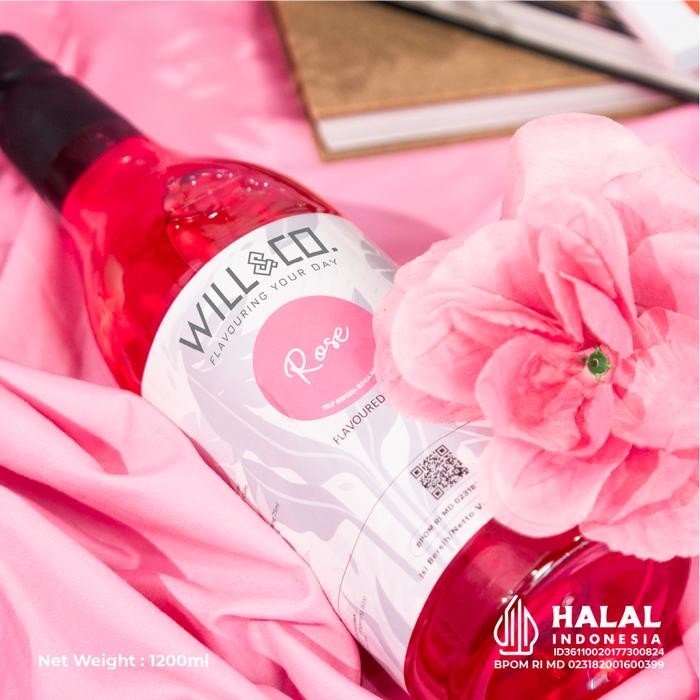 

8SXE Will&Co Sirup Rose 1.2 Liter