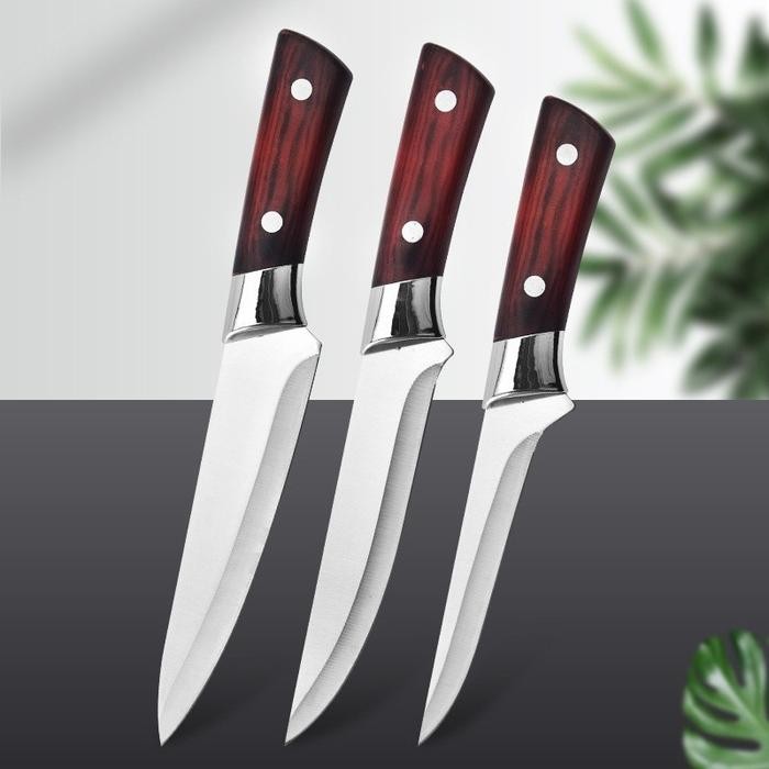 TERLARIS 1 PCS Pisau Tulang Pisau Dapur Pisau Daging Pencacah Tulang Sapi Pisau Daging Asli Super