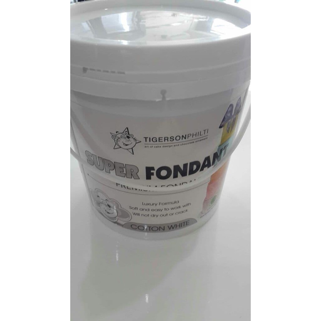 

Ready Fondant Tigerson Putih 1Kg