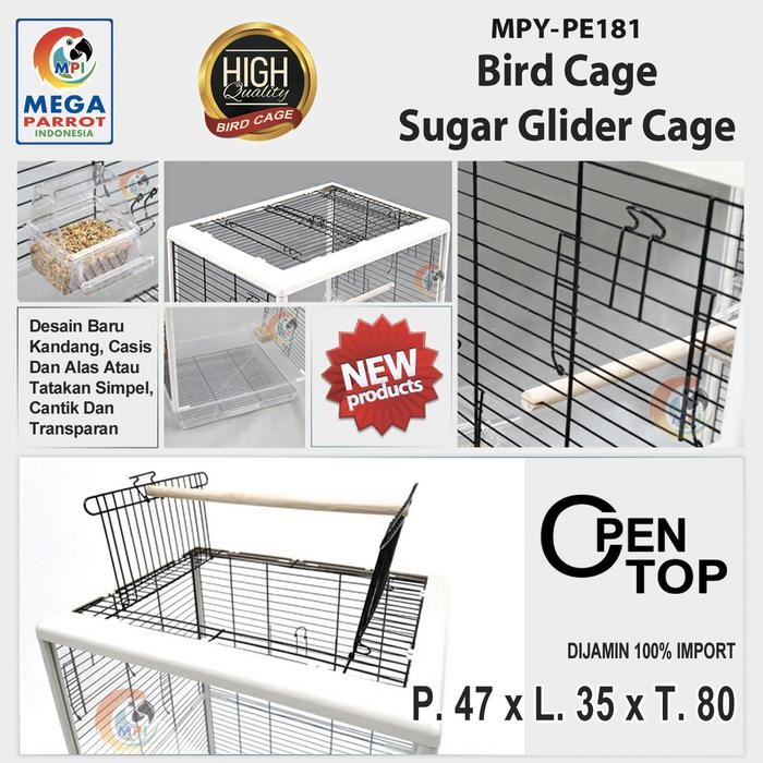 Kandang / Sangkar Burung Atau Sugar Glider Ukuran Besar Mpy-Pe181
