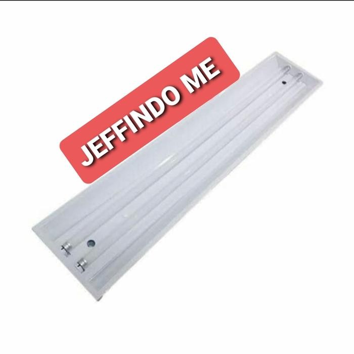 Limited Kap Housing T8 Tki 2X36 Inbow Set Lampu Tl Led Philips 16W/16Watt Isi2