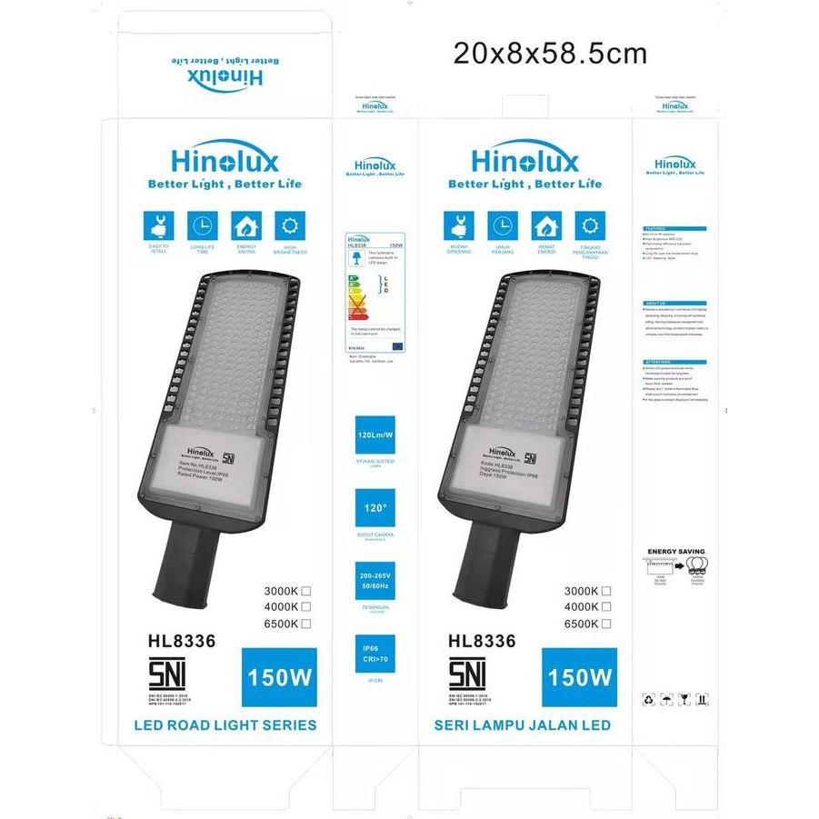 Menarik Lampu Sorot Pju Led Lampu Led Pju Hinolux Lampu Pju Hl8336