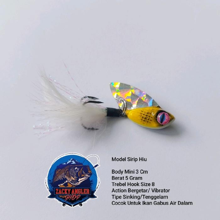 Lure Sirip Hiu Umpan Casting Gabus