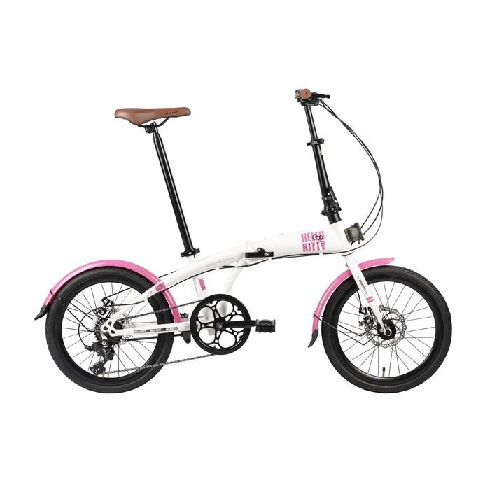 Sepeda Lipat Folding Bike 20 Inch Element Police Milan Hello Kitty MW