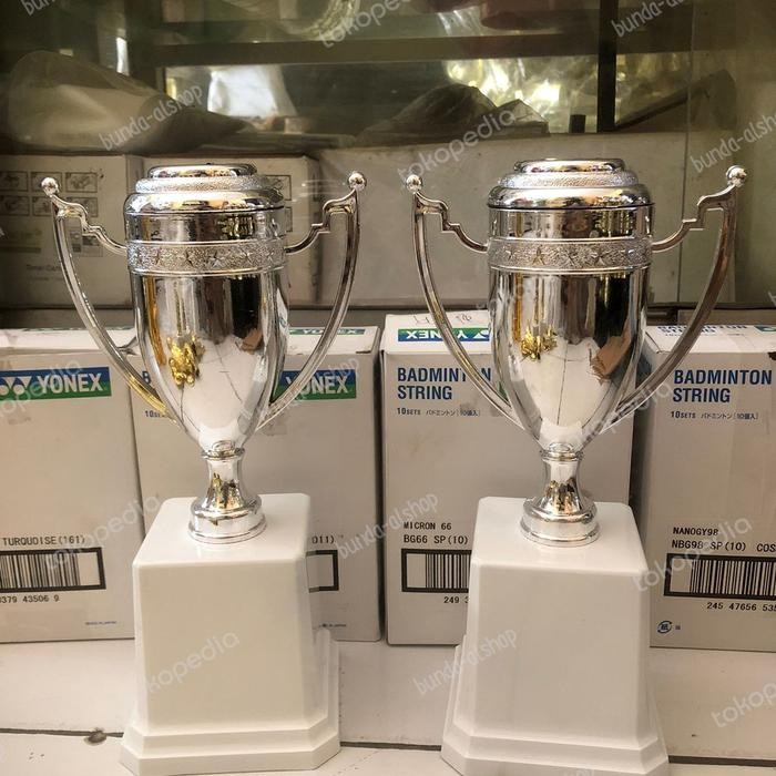 trophy tropi piala cup silver *