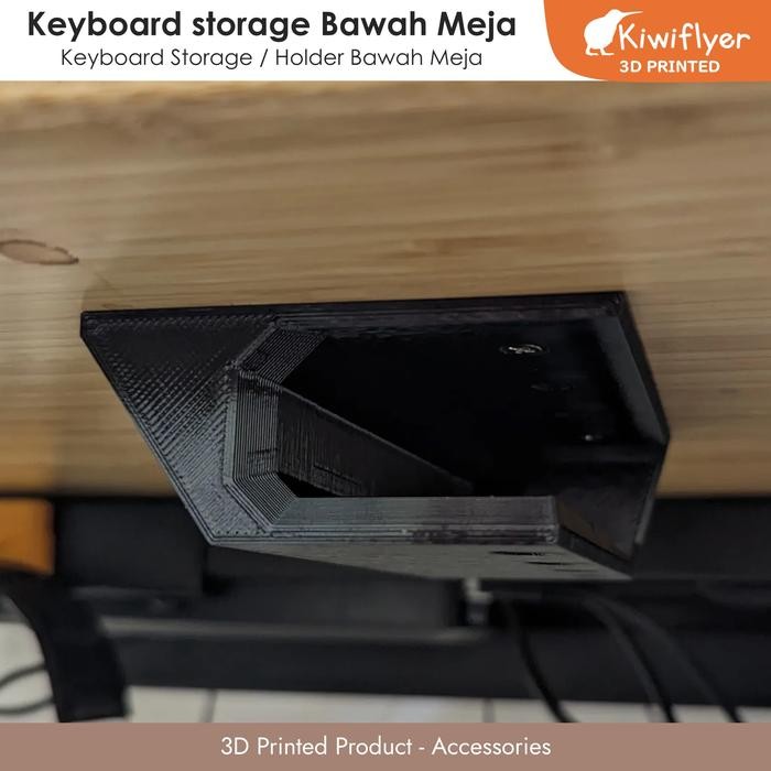 

TERLARIS Keyboard Storage Bawah Meja - er / Penyimpanan Keyboard Bawah Meja READY STOCK