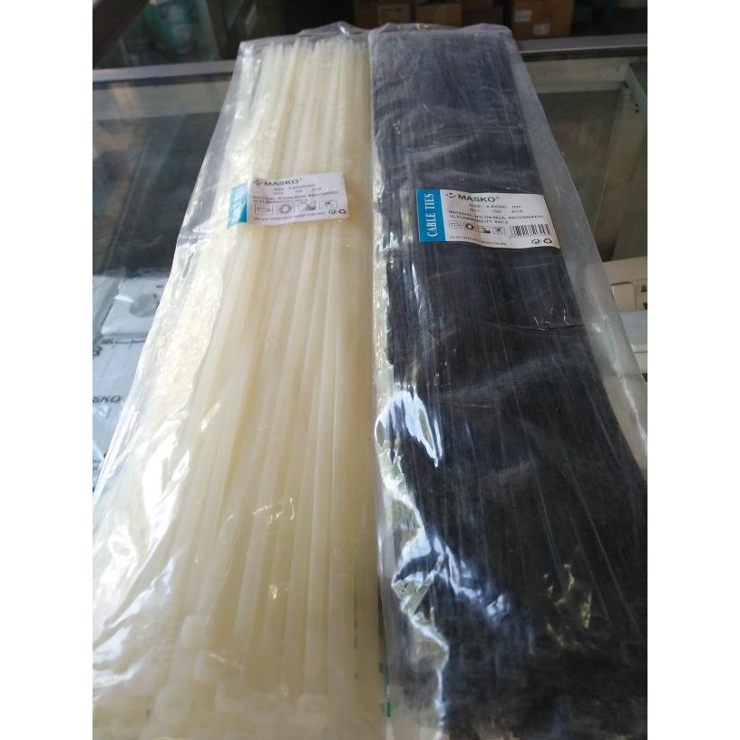 

DISKON Kabel Ties / Cable Tie 50cm x 4,8mm (Isi 100 pcs) MASKO READY STOCK