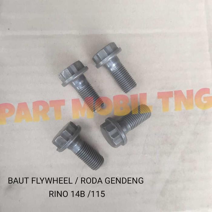 Baut Bolt Flywheel Roda Gendeng Toyota Rino 115/Rino 14B/Rino Bangkong Per Pcs Kode 084