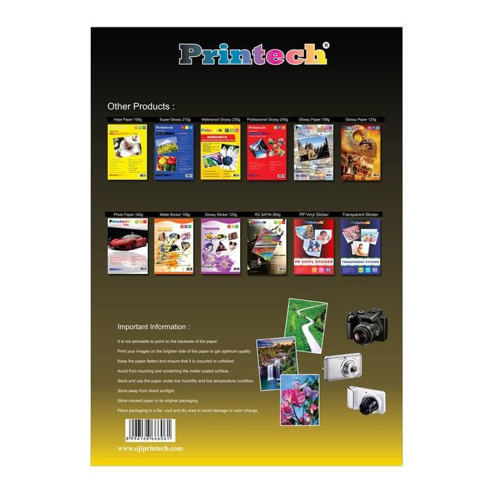 

Kertas PVC Printech / Printech PVC ID Card 20x30cm - 02024