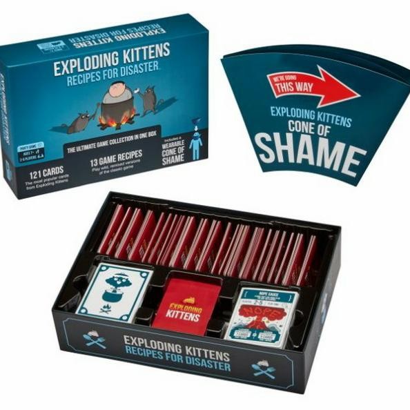 EXPLODING KITTENS: RECIPES FOR DISASTER ( ORIGINAL ) BOARD GAME KODE 986