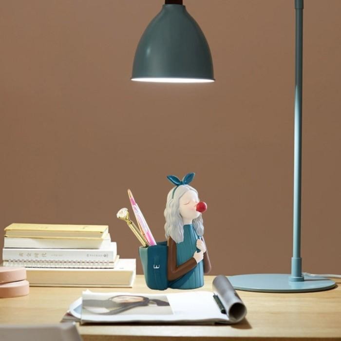 

Lessie Pen Holder / Tempat Kotak Pensil Pulpen Alat Tulis Nordic Lucu