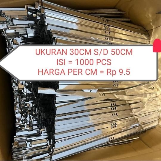 

Kaleng kalender jepit kalender klem kalender 36cm isi 100pcs