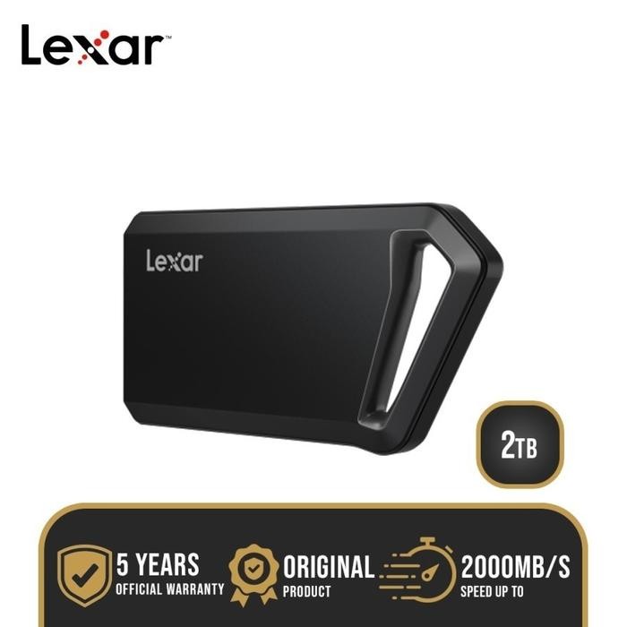 TERBARU SSD Lexar SL600 SSD Eksternal Portable USB-C USB-A
