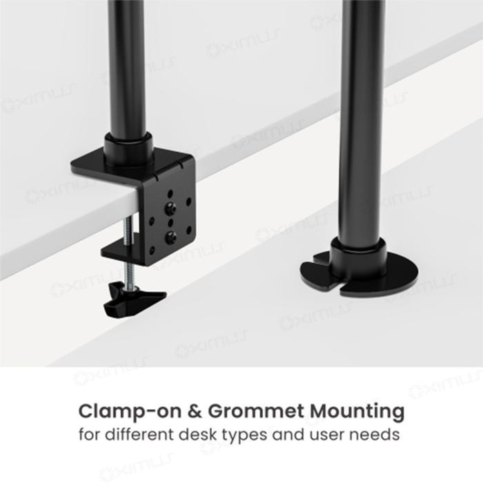 

Heavy-Duty Bracket Single Monitor Bracket Monitor Bracket LED 17" - 49" Oximus D150 Lengan Monitor