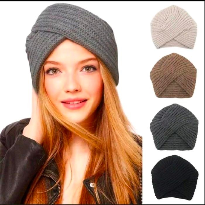 (Expert) ciput rajut turban instan premium