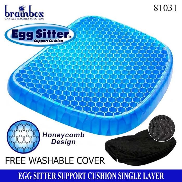 Egg Sitter Alas Duduk Silikon Gel Bantal Alas Duduk Premium
