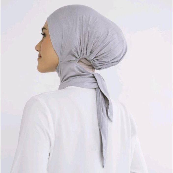 (Expert) CIPUT NINJA TALI / NINJA TALI PREMIUM Katun Santai Dalaman Jilbab Kerudung Topi Instan