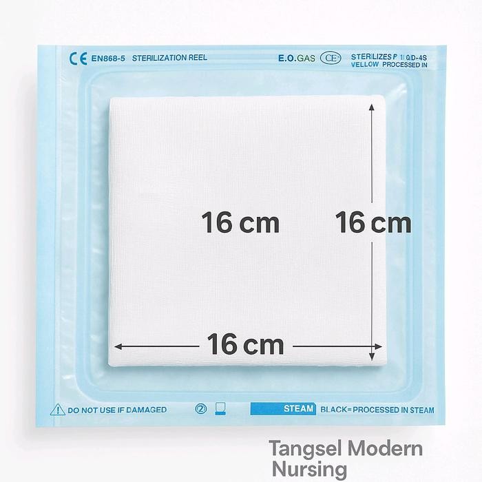 E3EE Kasa Steril Pouch 16X16Cm High Quality
