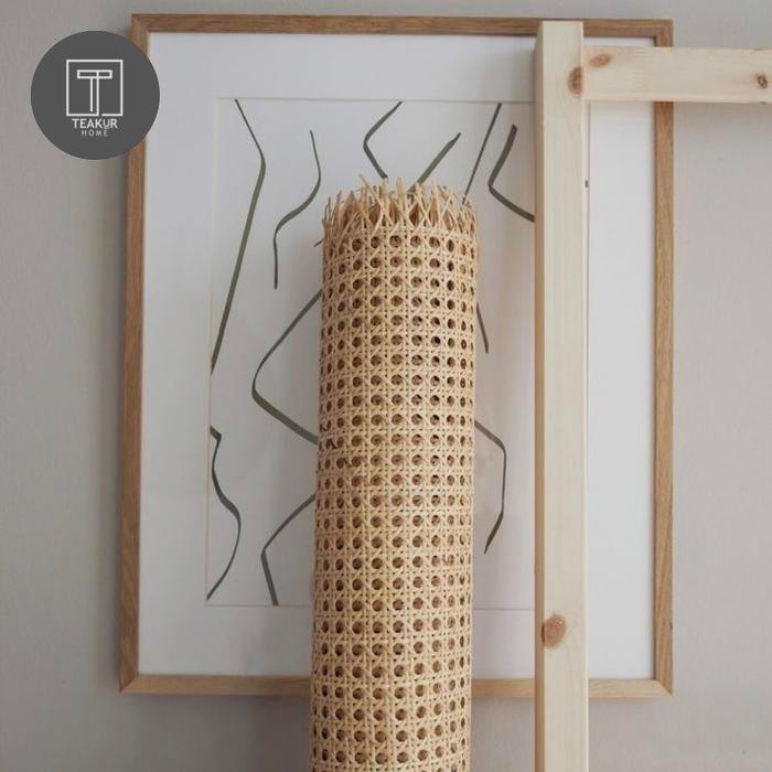 PREMIUM anyaman rotan kembang tanjung/lembaran rotan manual/rotan bali