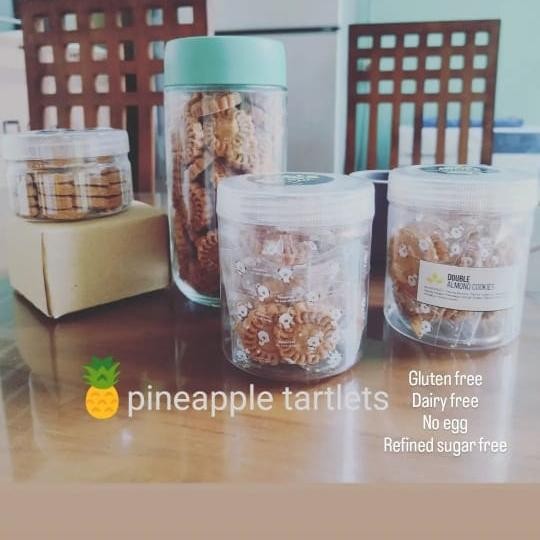 

OR6T Pineapple Tartlets / Nastar Bunga Gfcfsf No Egg Mini Box