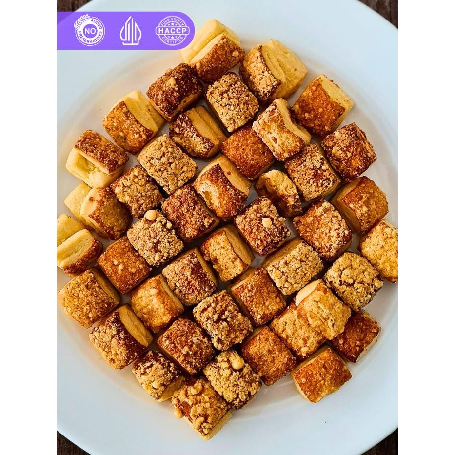 

OR6T Misol Cookies Garlic Parmesan Bites Netto 100 Gram Pouch