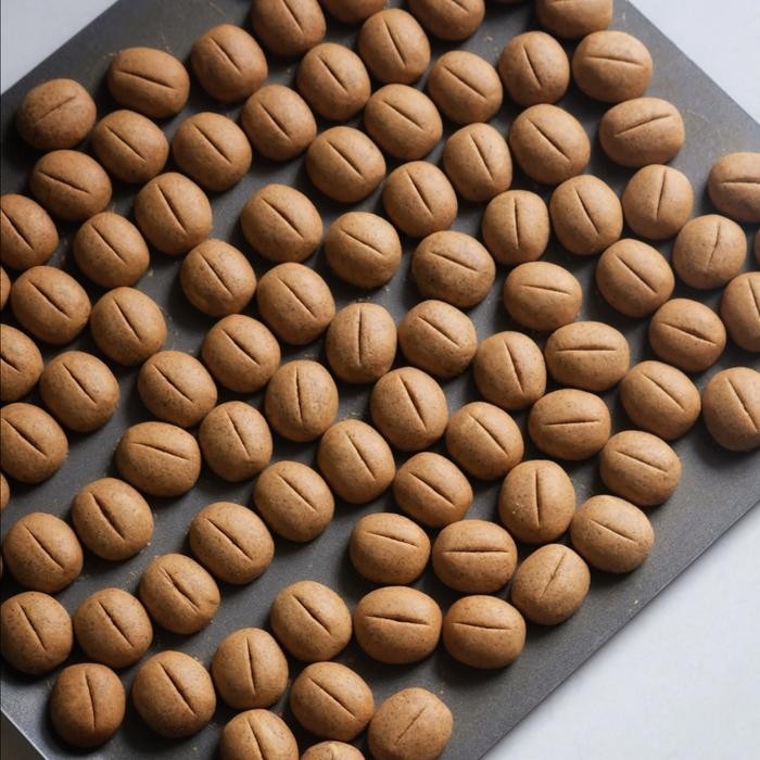 

OR6T Coffee Bean Dear Mrs. Duck Butter Cookies - Kue Kering