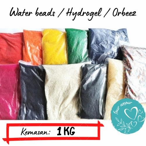 (Allthebest) [Grosir] 1 kg Waterbeads / hidrogel / orbeez / water beads kiloan