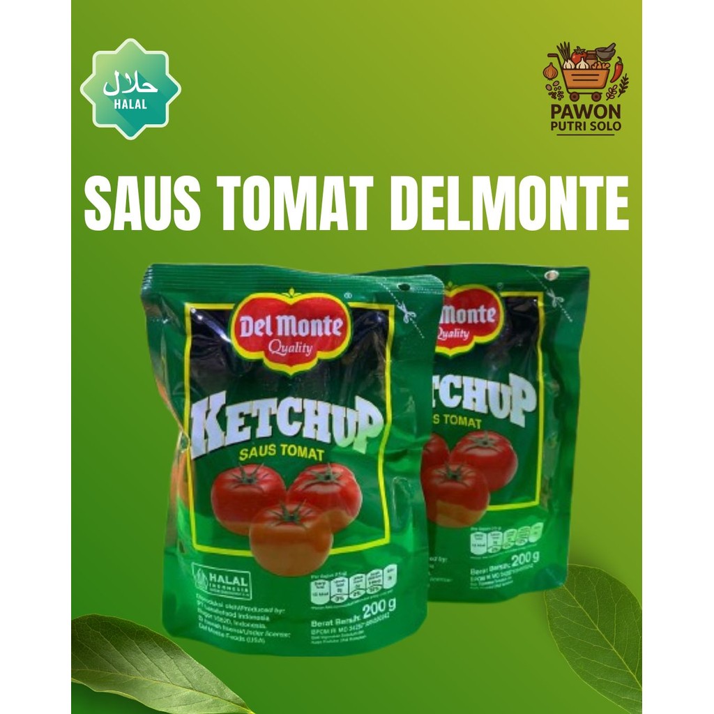 

DELMONTE SAUS TOMAT 200 GRAM !!