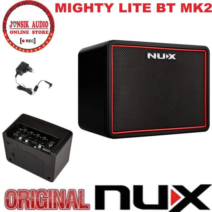 Nux Mighty Lite BT Portable Guitar Amplifier Gitar Bluetooth