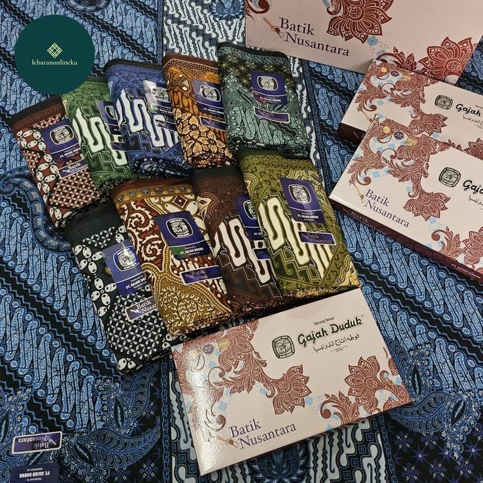ORIGINAL Sarung Gajah Duduk Batik Nusantara Premium READY STOCK