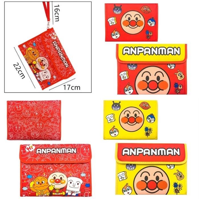 

TERMURAH anpanman document organizer bag tempat penyimpanan dokumen kartun READY STOCK