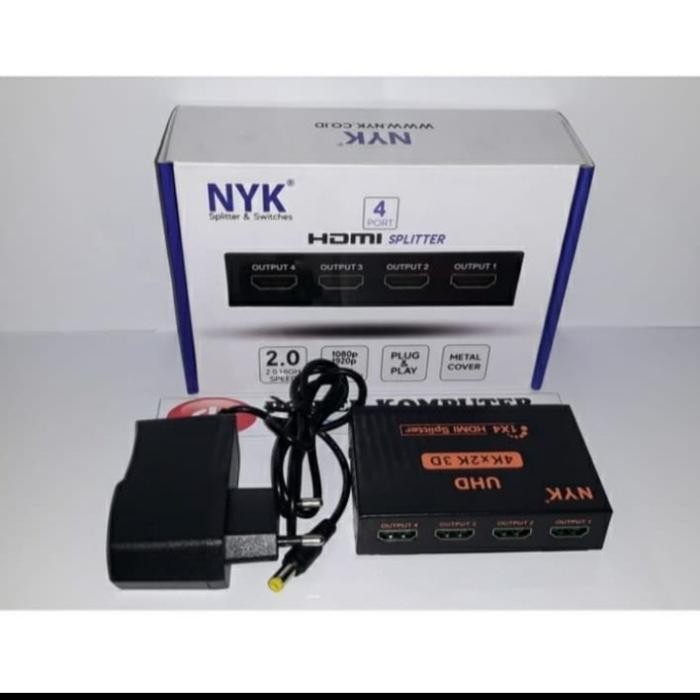Berkualitas Spliter Hdmi 4 Port Nyk Termurah