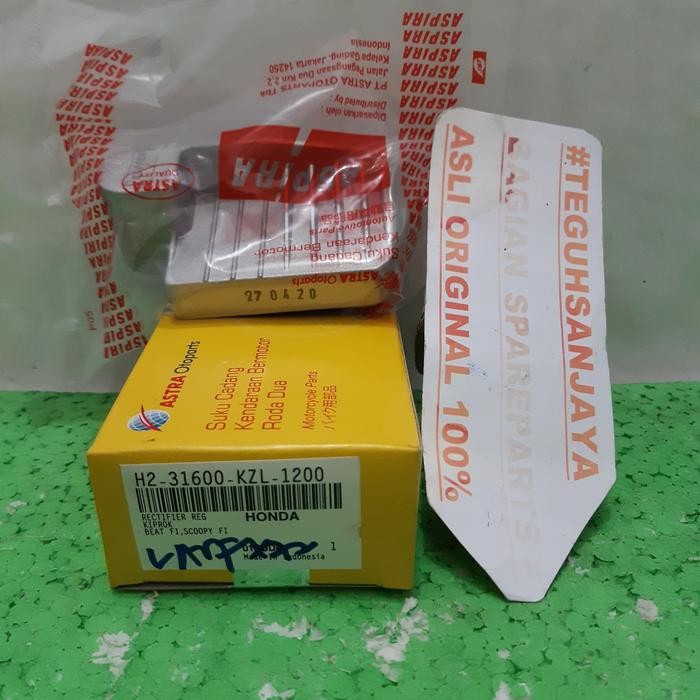 REGULATOR KIPROK BEAT FI SCOOPY FI STARTER KASAR ASLI ORIGINAL ASPIRA