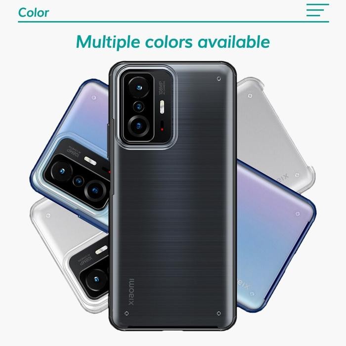 TB2D Case Xiaomi Mi 11T Pro / Mi 11T Soft Case Transparent Matte Wlons
