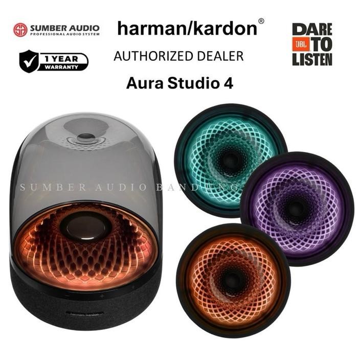 Harman Kardon Aura Studio 3, Aura Studio 4 Speaker Bluetooth Harman Kardon Aura Studio