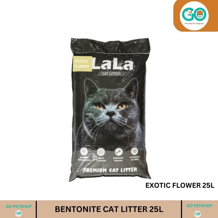 Pasir Lala 25 Liter Aroma Kopi - Lala Bentonite Cat Litter