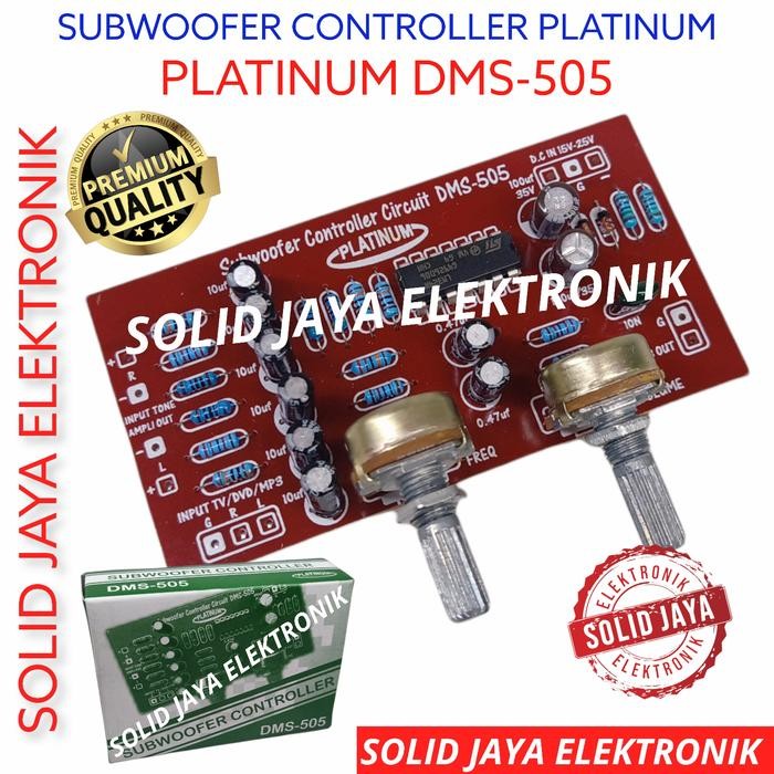 KIT SUBWOOFER CONTROLLER DMS 505 DMS505 FILTER SUB DMS-505 PLATINUM