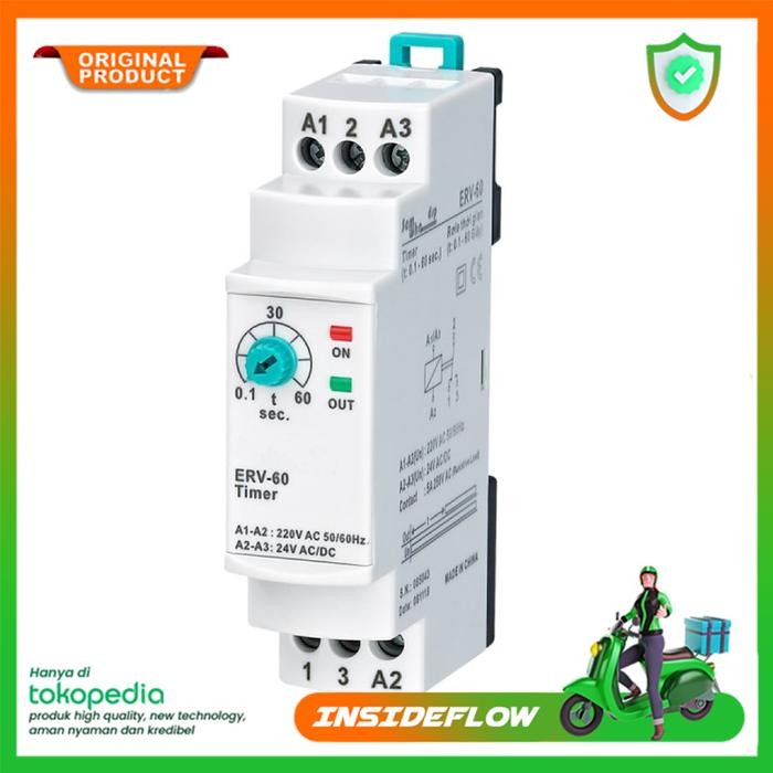 MCB Timer Saklar Listrik Otomatis Programmable Switch Relay 260V
