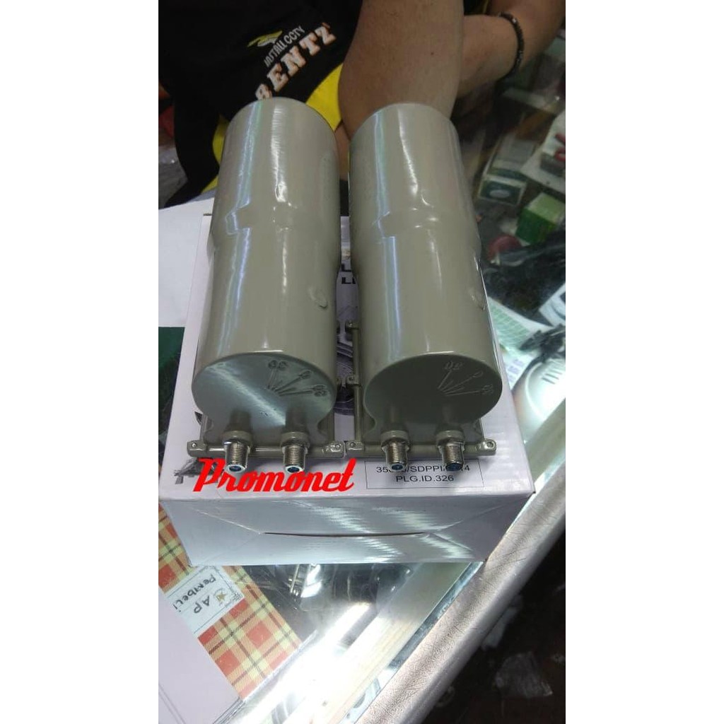 Promo Lnb Venus C Band Lnbf Dual Out Dual Receiver Dual Satelit Vlb 812 X2 Termurah