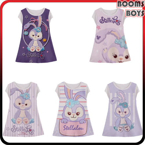 Dress Stella Lou Tunik Anak Animasi 3d Lucu Stella Lou Baju Anak Perempuan Usia 1-12 Tahun - Boomboy