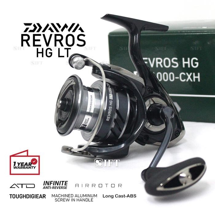 Reel Daiwa REVROS HG LT [2020] Power Handle Garansi 1000 - 6000