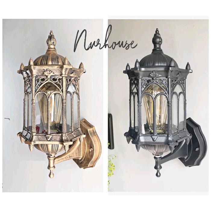 lampu dinding / lampu tempel / lampu hias rumah / lampu pagar / lampu tiang