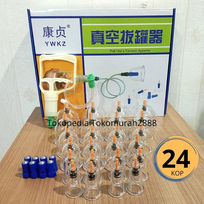 Kop Angin isi 24 Alat Bekam